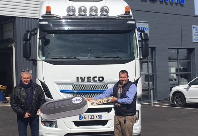 Nouveau tracteur supplémentaire fonctionnant au gaz liquéfié chez Mercure Transit