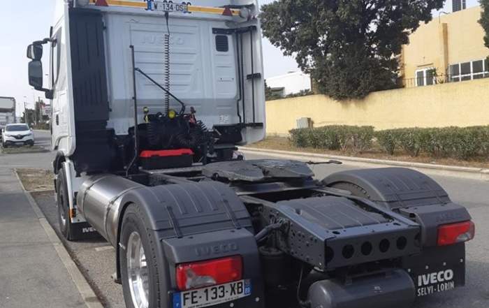 Nouveau tracteur supplémentaire fonctionnant au gaz liquéfié chez Mercure Transit