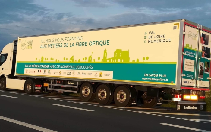 formation itinérante sur les métiers de la Fibre optique.